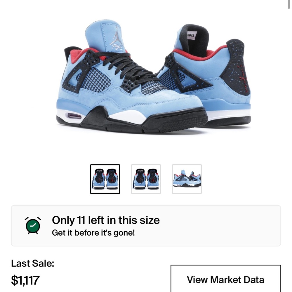 Jordan 4 Retro Travis Scott Cactus Jack